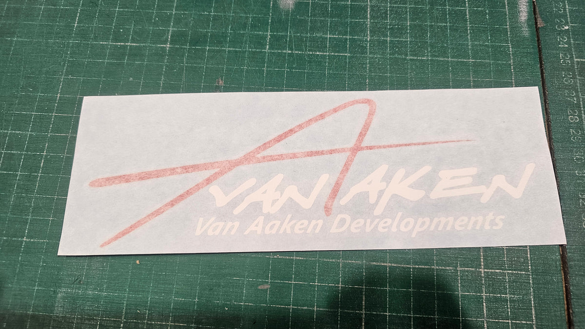 VanAaken Developments Clearance (Red)- 200mm x68