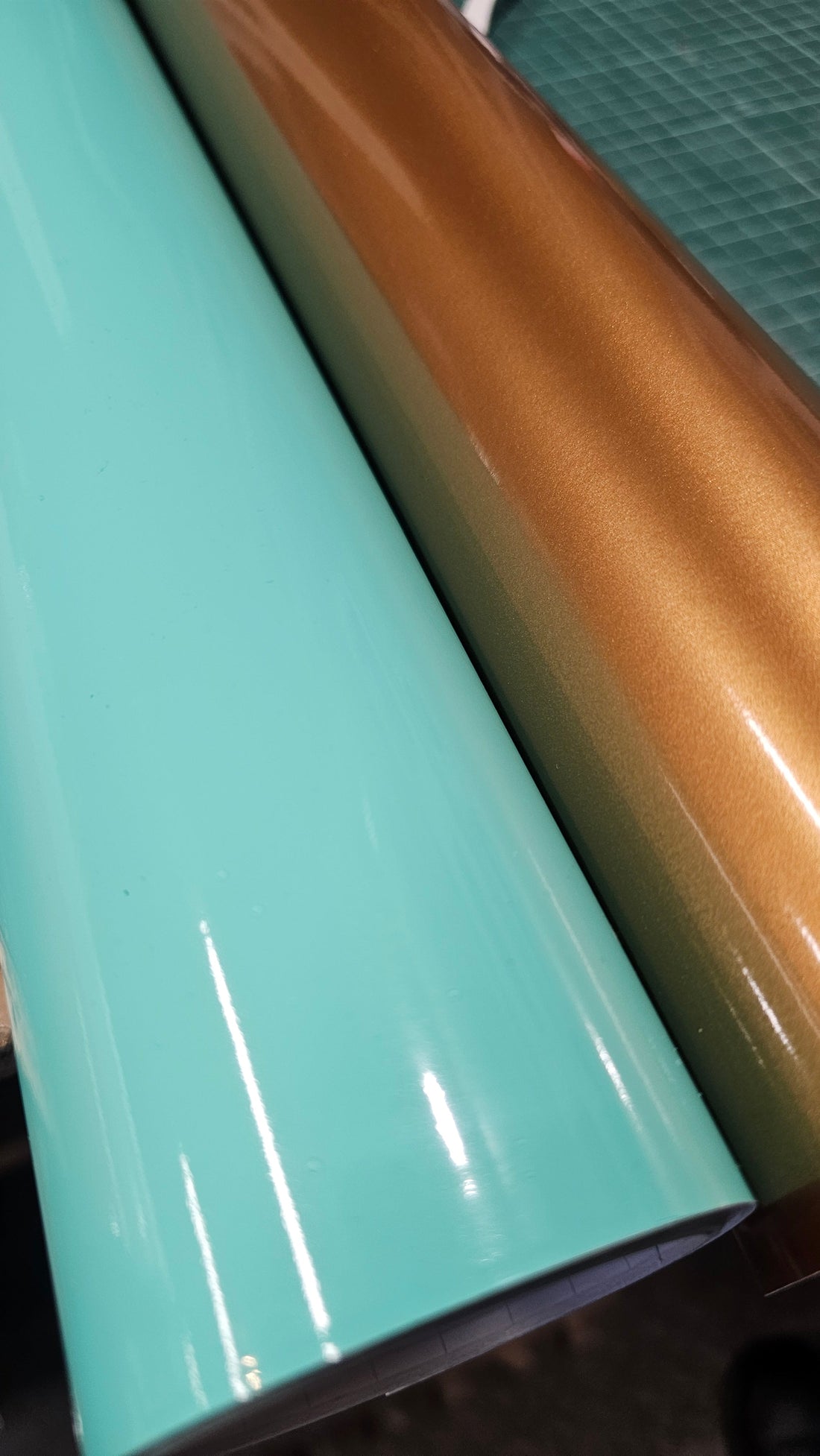 New Vinyl Colours - Mint & Copper