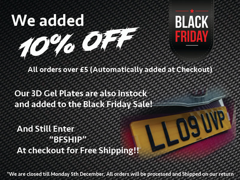 Further 10% off Black Friday Deals!