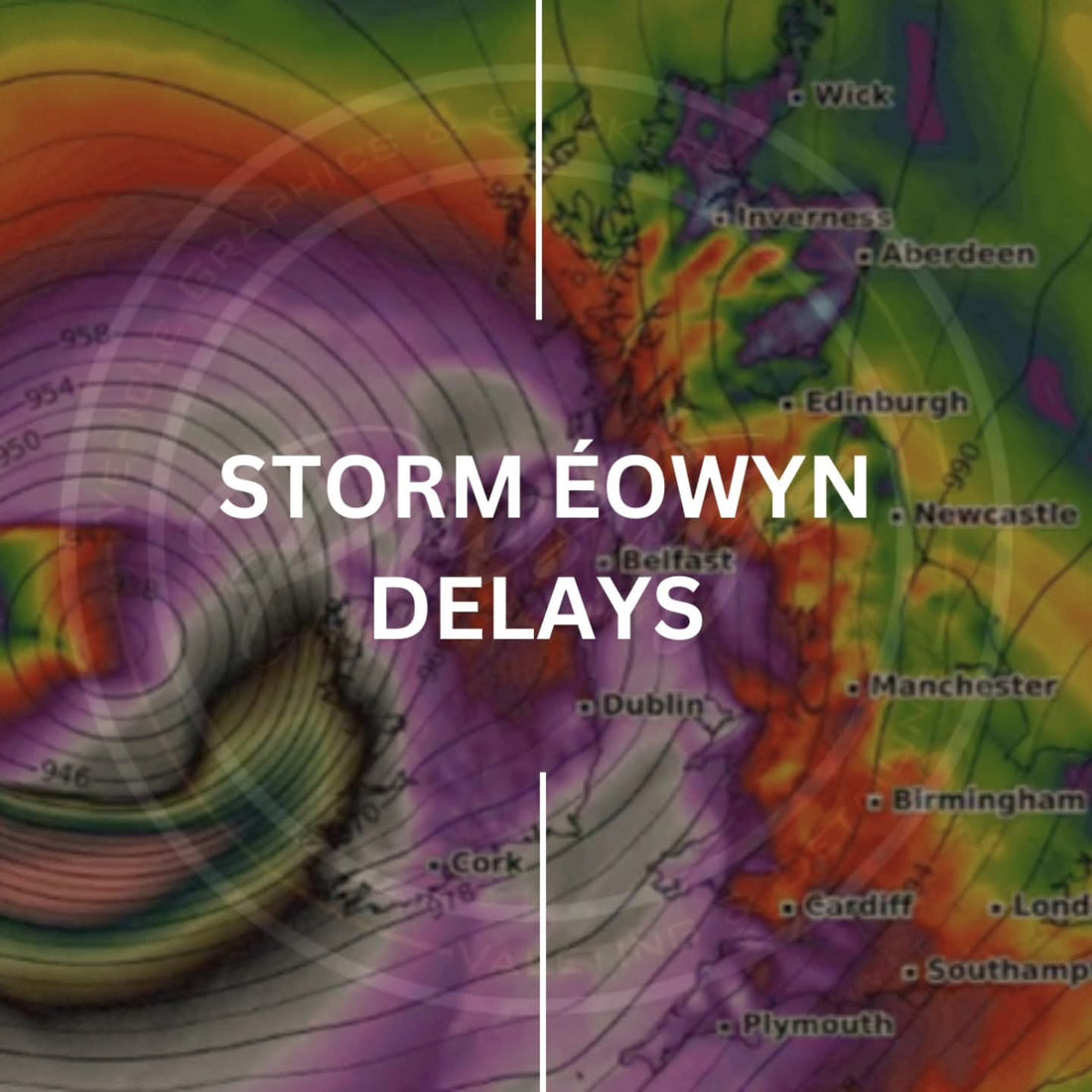 Storm Éowyn - Delays