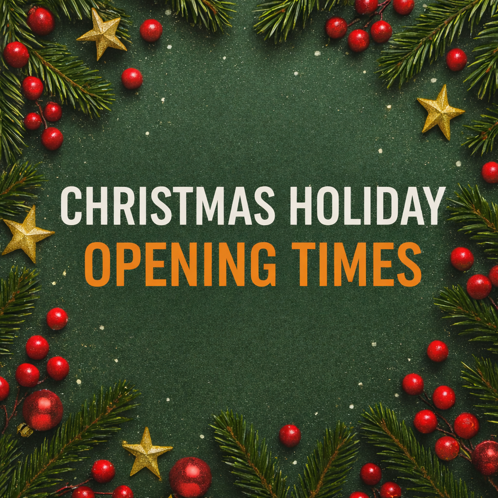 Christmas Opening times 2025