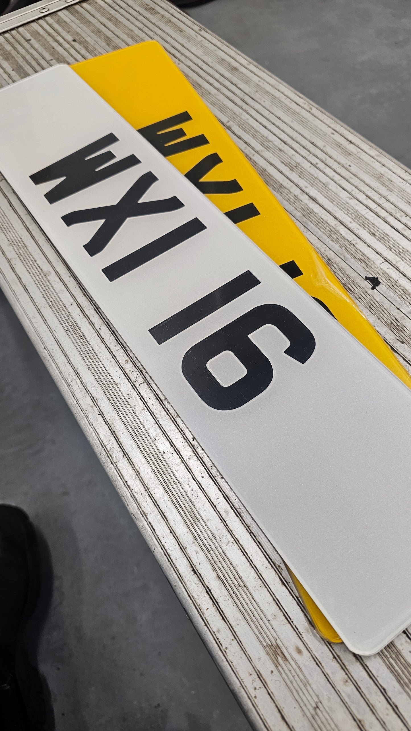 Standard Number Plates