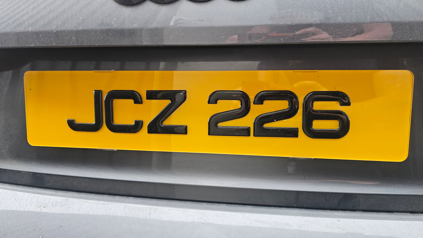 Number Plate Brackets