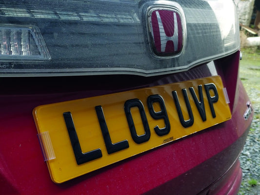 3D Number Plates
